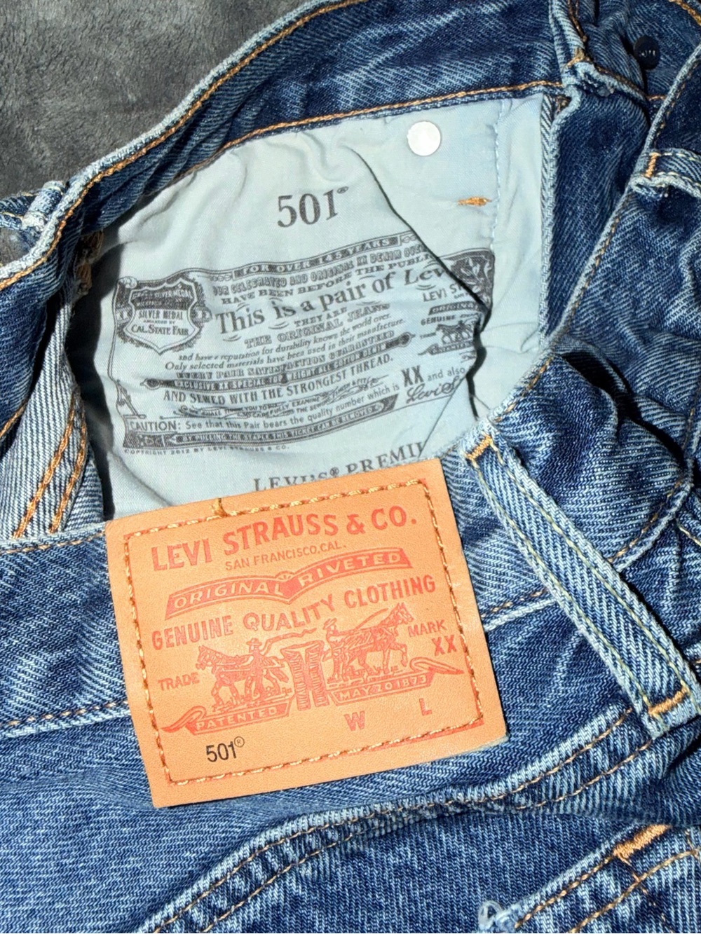 Levi’s Denim Shorts - Picture 4 of 6